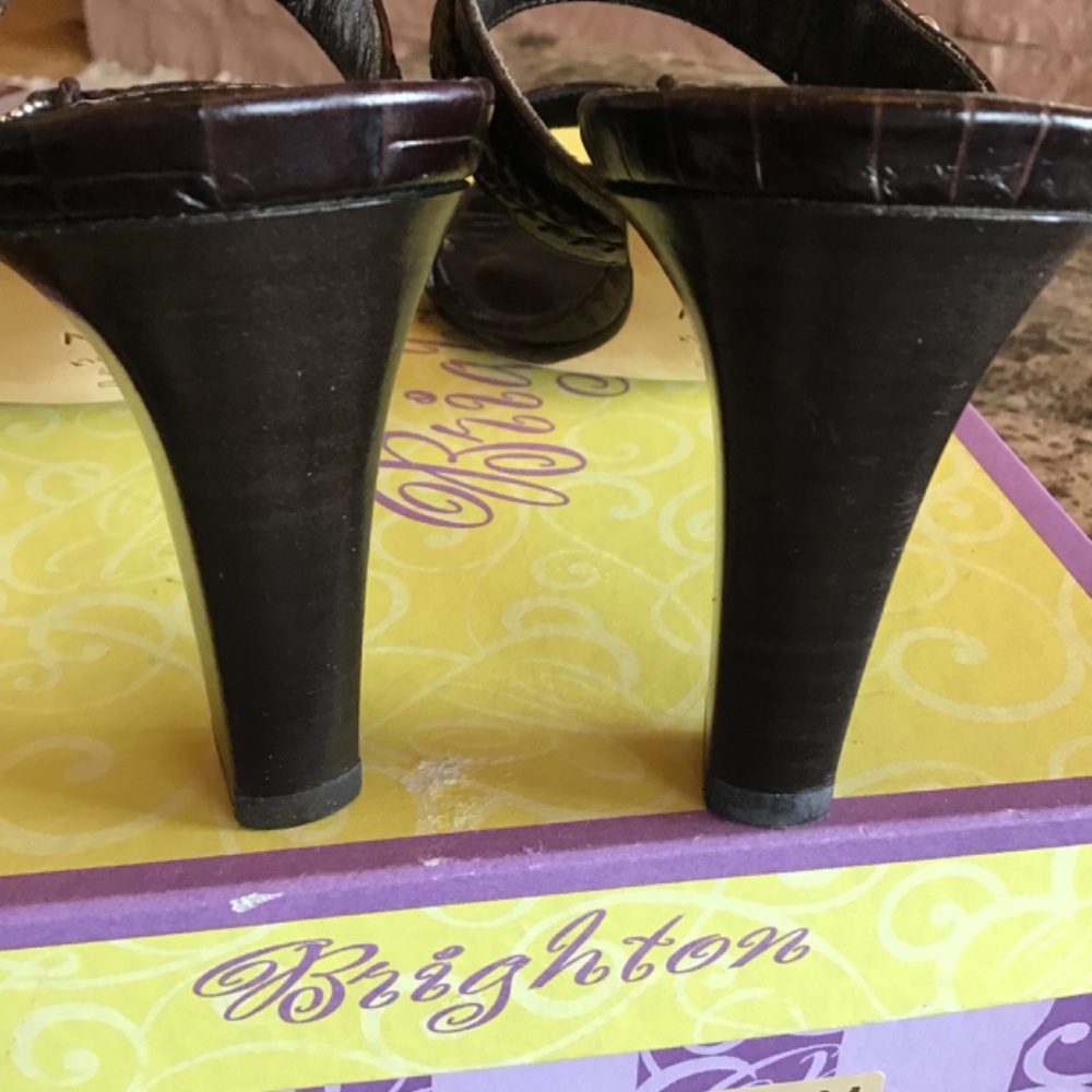 Brighton Raven leather sandals - Picture 6 of 8